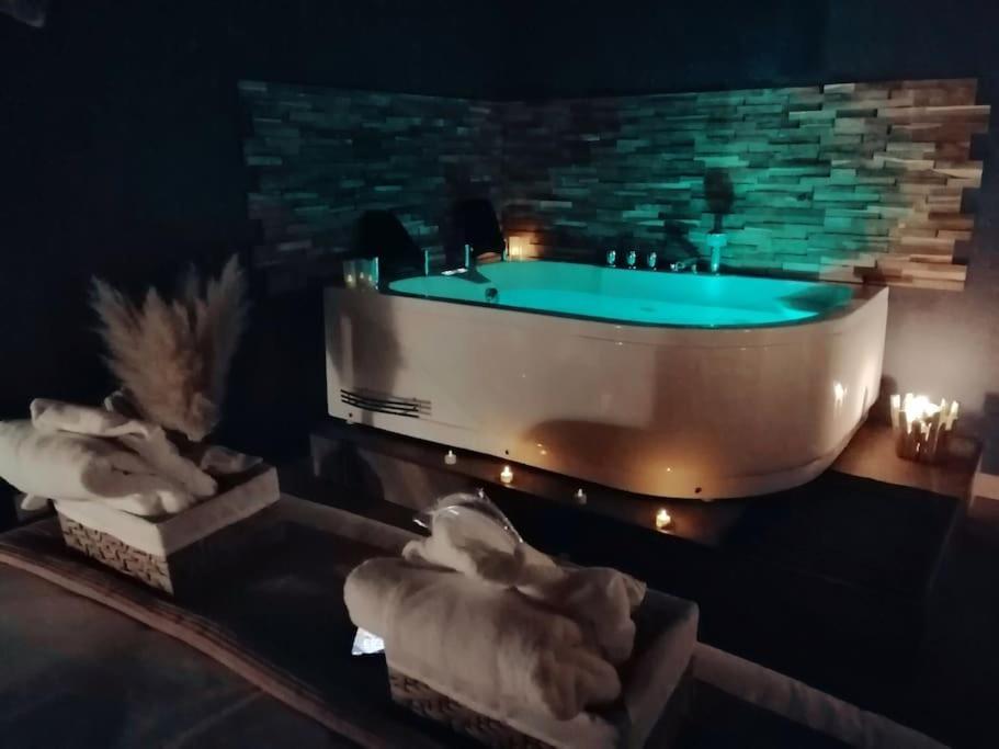 Rose & Blue Spa Proche Chalon S/Saone Et Beaune 圣马丹-昂布雷斯 外观 照片