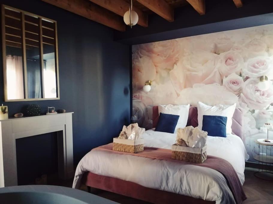 Rose & Blue Spa Proche Chalon S/Saone Et Beaune 圣马丹-昂布雷斯 外观 照片