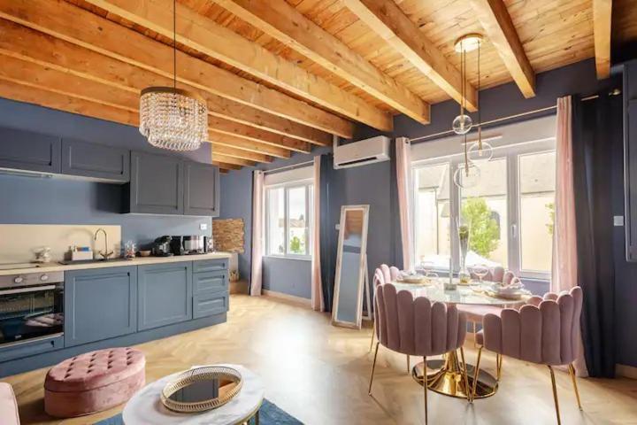 Rose & Blue Spa Proche Chalon S/Saone Et Beaune 圣马丹-昂布雷斯 外观 照片